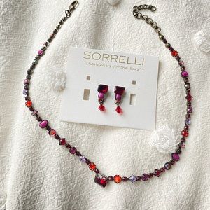 Sorrelli Jewlery Bundle Earrings and Necklace